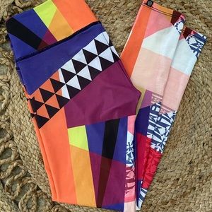 Onzie leggings colorful